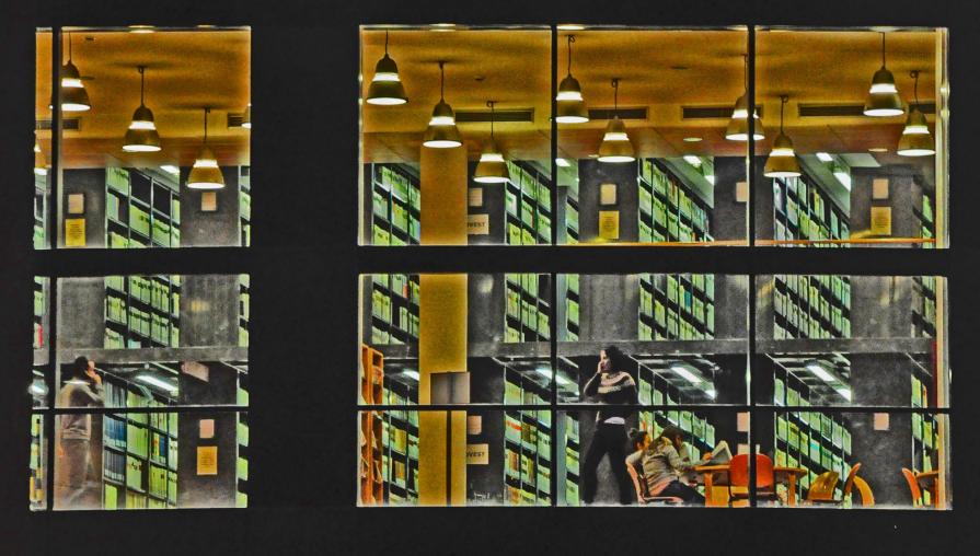 The library The library