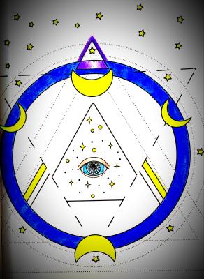 L'occhio del centro del mio cuore...