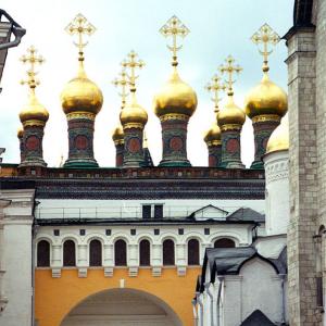 Russia. Faded images