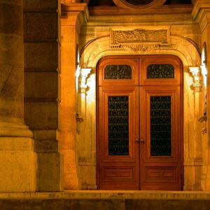 Hungary. Budapest the dark