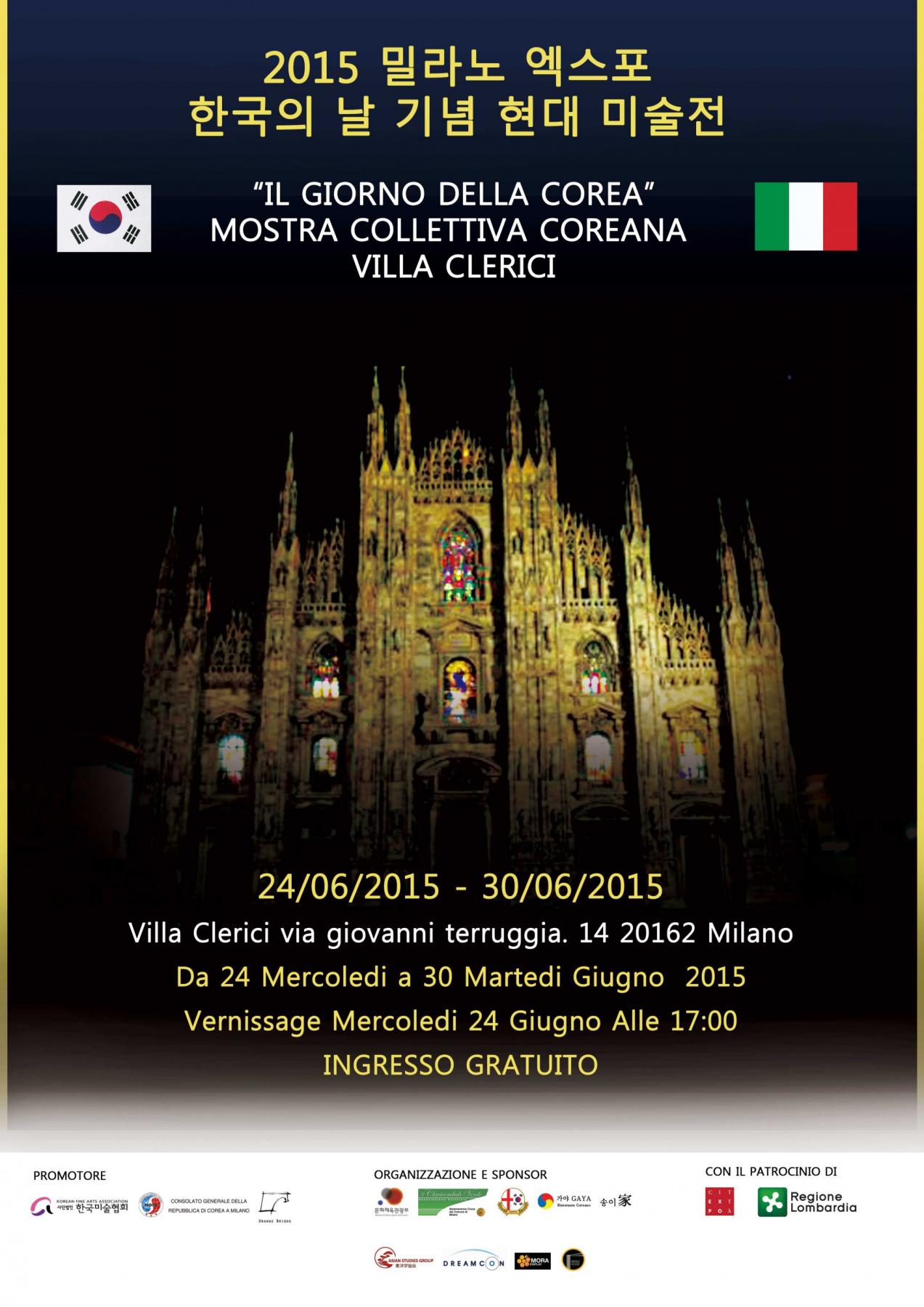 the Korean day - Collective exhibition of korean artists the Korean day - Collective exhibition of korean artists