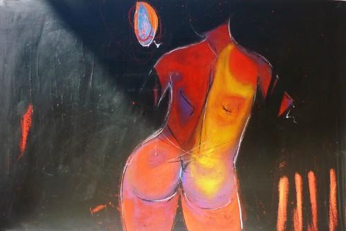 Fanciulla snella e  bruna