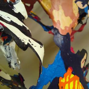 PAINTING WITHOUT SUPPORT three-dimensional 1 ( DETAIL ) 
