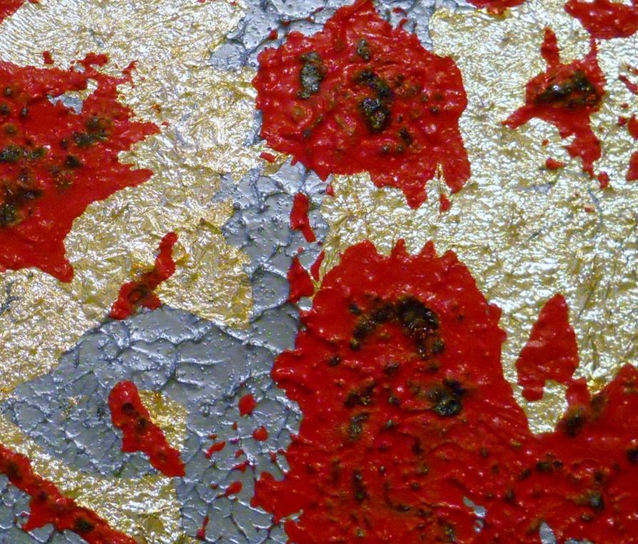 THE THREE BURNS MATERICHE (particolare)