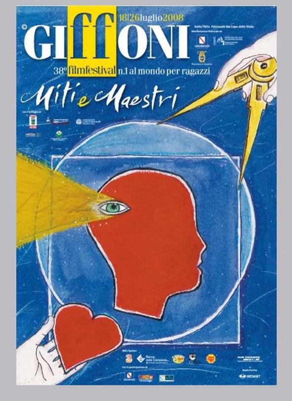 Manifesto 38ªedizione del Giffoni Film Festival