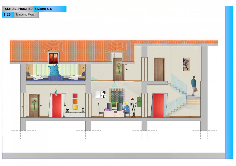 Stato di Progetto, Sez C-C'