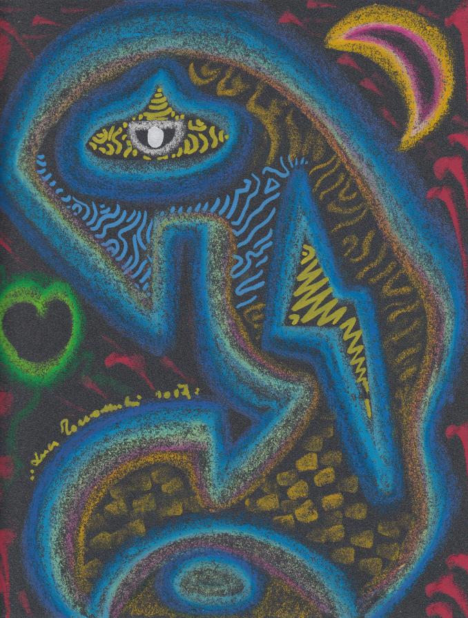 Risvegliato nella notte dove il cuore e la Luna erano mondi felici