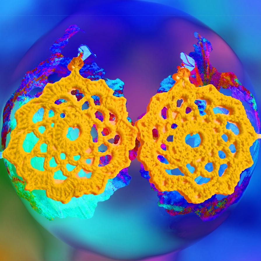  # Orecchini amigurumi 29