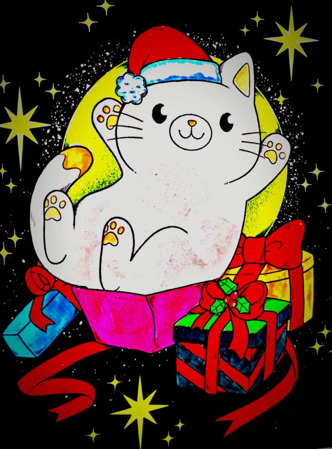 Il regalo più bello è un tenero miao e un abbraccio.  consegnati con amore in una scatola