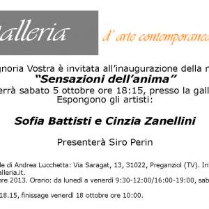 "Sensazioni dell'anima "