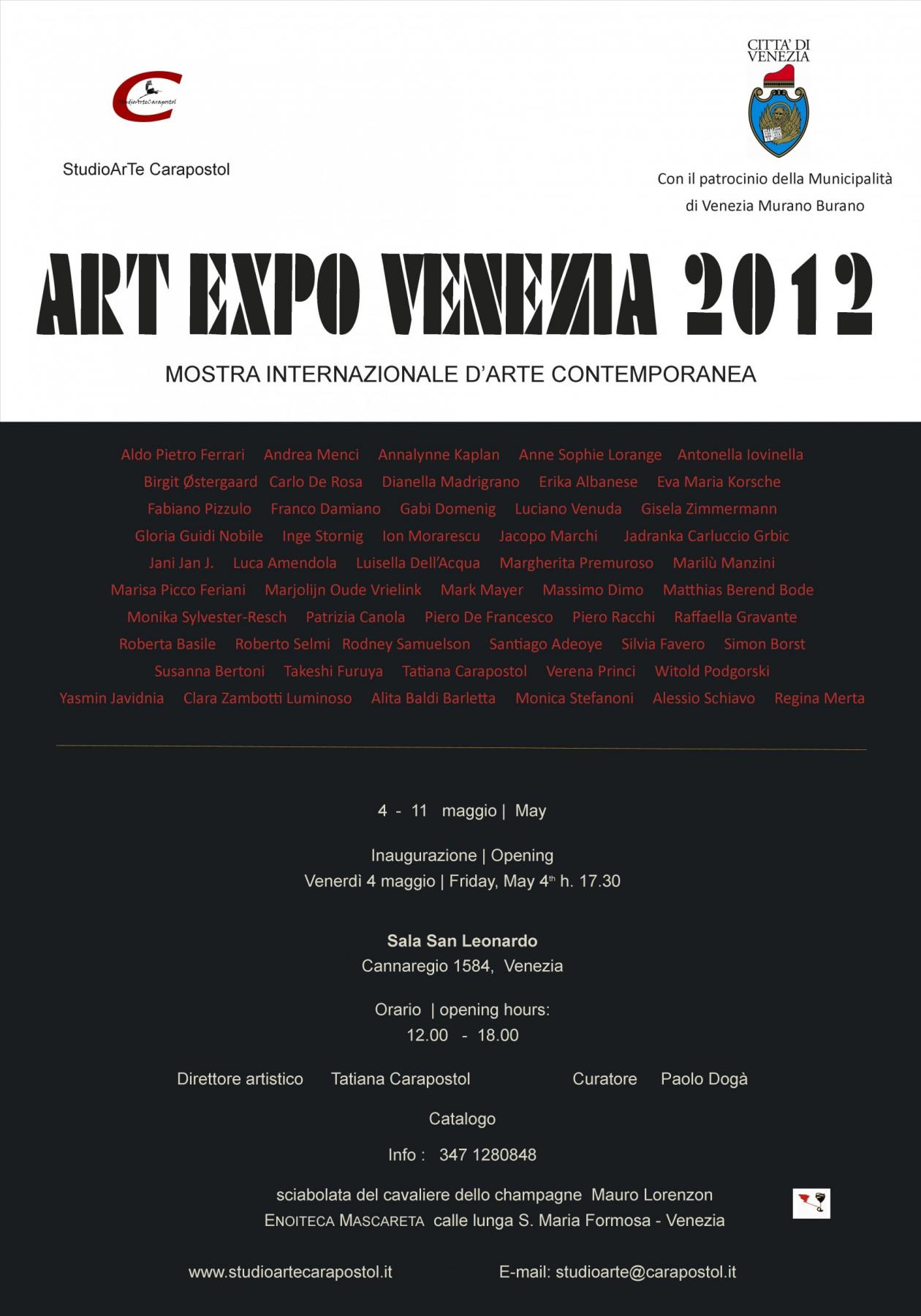 Art Expo Venezia 2012 Art Expo Venezia 2012