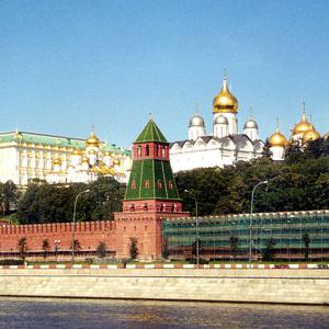 Russia. Faded images