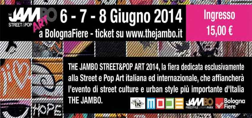 Fair THE JAMBO ART Pad. 25 Bologna Fiera