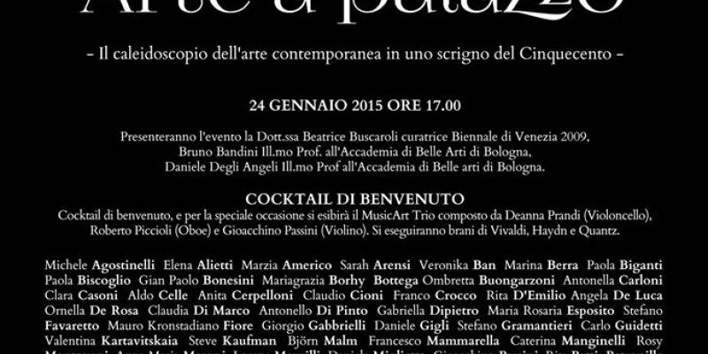 IL CALEIDOSCOPIO DELL'ARTE CONTEMPORANEA IN UNO SCRIGNO DEL CINQUECENTO - PALAZZO FANTUZZI, BOLOGNA