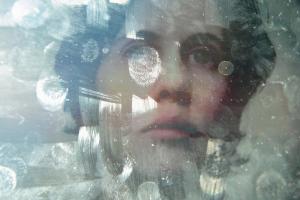 anna turina - Portrait with fingerprints