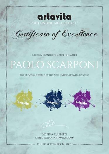 Certificato di Eccellenza