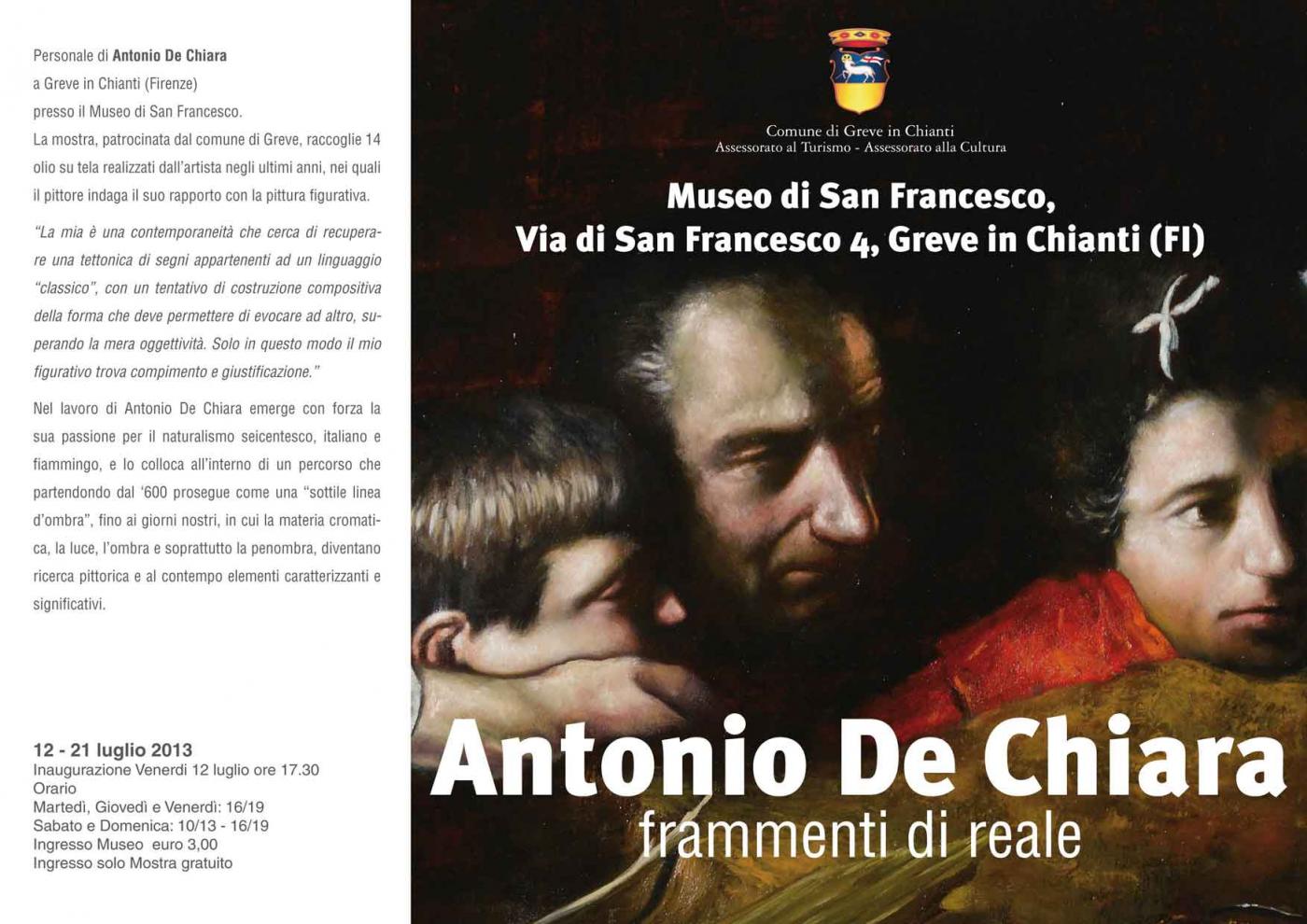 Antonio De Chiara - Frammenti di reale