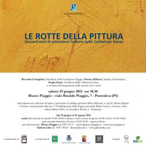 Le Rotte della Pittura Italiana - Sessant'anni di Astrazione Italiana della Collezione Garau