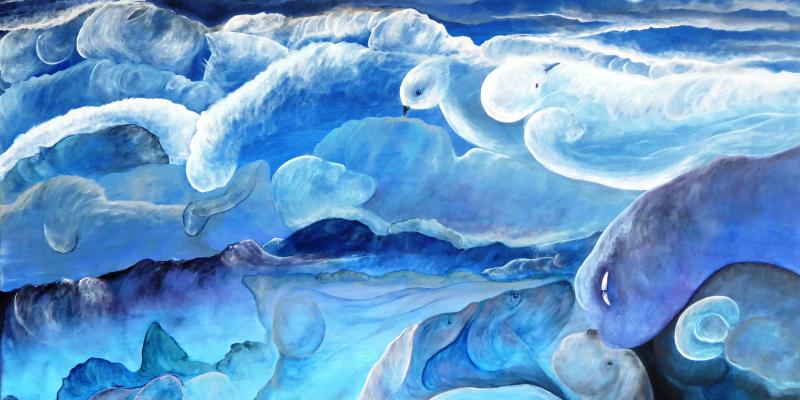 "Maristella Angeli Swipe Virtual Art Exhibition Virtual Vernissage"