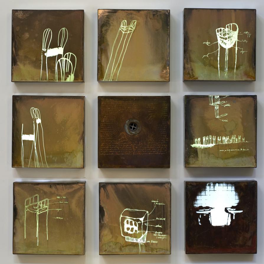 Studi per l'edificazione di una città dormiente