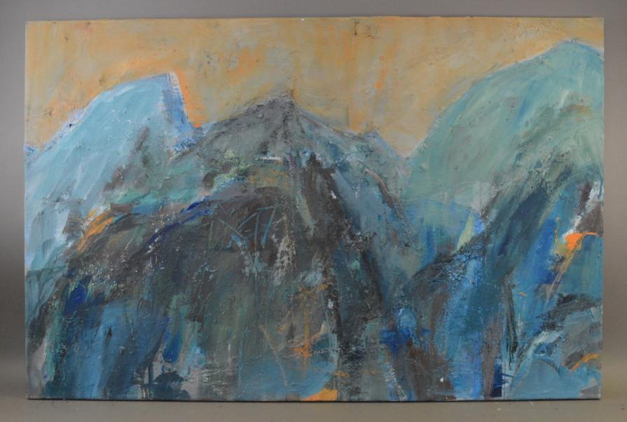 Olivier Steffens – Abstract- olio su tela - 100 x 65