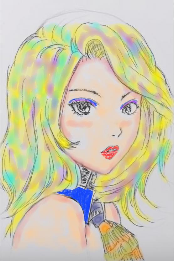 Disegnando con tablet e stylo...2