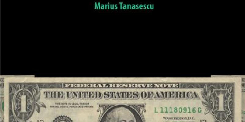 My work "Virtual counting money machine (1152 $)" at MIDEN Video Art Festival, Kalamata, Greece