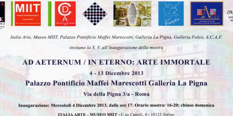 AD AETERNUM / IN ETERNO