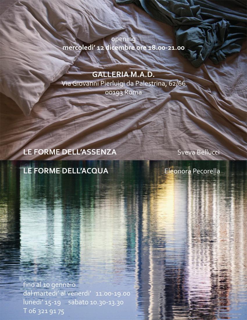 Le forme dell'acqua Le forme dell'assenza 