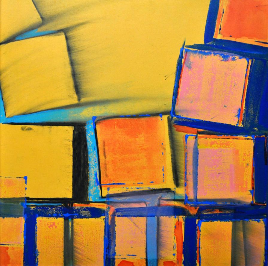 MOVI-RIQUADRI  in giallo