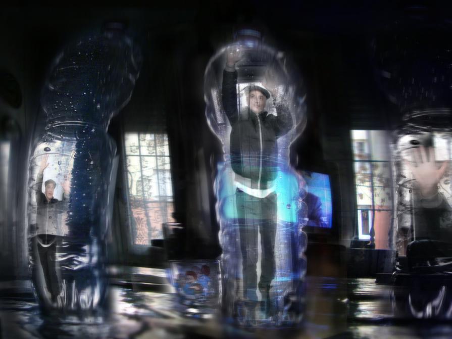 stanotte ho riempito le bottiglie.