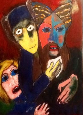 -N ach E mil. Nolde- Acryl ,80x60cm