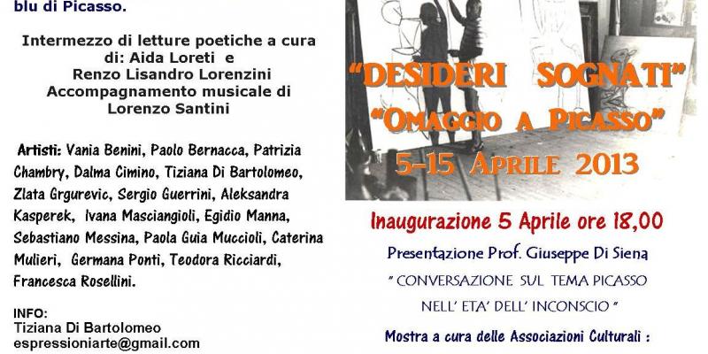 "WISH dreamed" Homage to Pablo Picasso