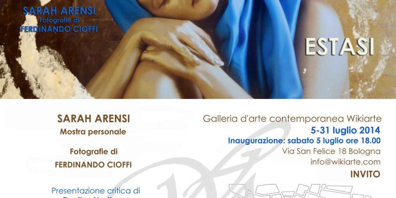 Solo exhibition by Sarah Arensi - ECSTASY