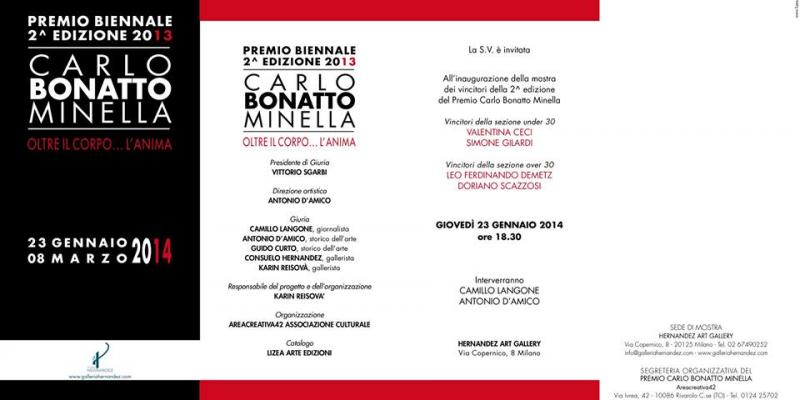 II tappa mostra vincitori - Premio Bonatto Minella - Galleria Hernandez II tappa mostra vincitori - Premio Bonatto Minella - Galleria Hernandez