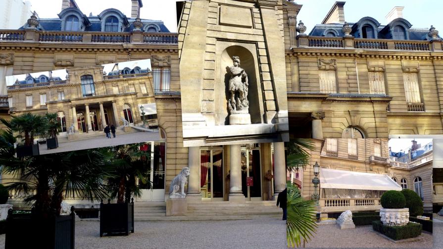 La cour du musée Jacquemart