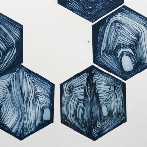 Pixelized turtle detail