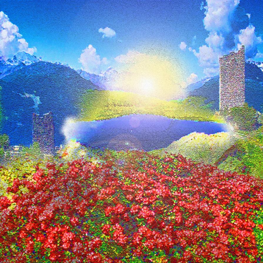 Portali di roccia, i mosaici di nubi, i cori dei torrenti, gli altari di neve...