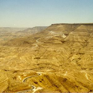Jordan. Desert and stones