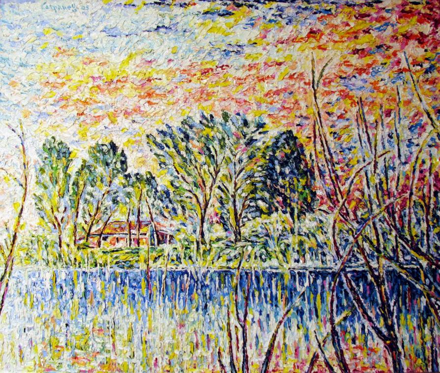 Primavera sul fiume Reno