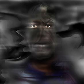 mai e poi mai finiro di dire no al razzismo,black con uno sbuffo di bianco soffermati ti ci potrai rispecchiare nelle sue pupille.