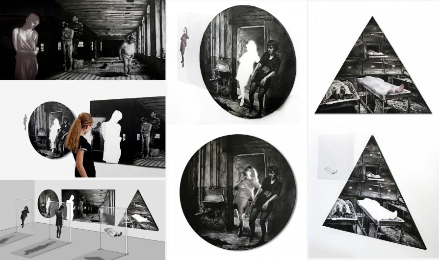 Missing Piece - Drawing Installation Missing Piece - Drawing Installation