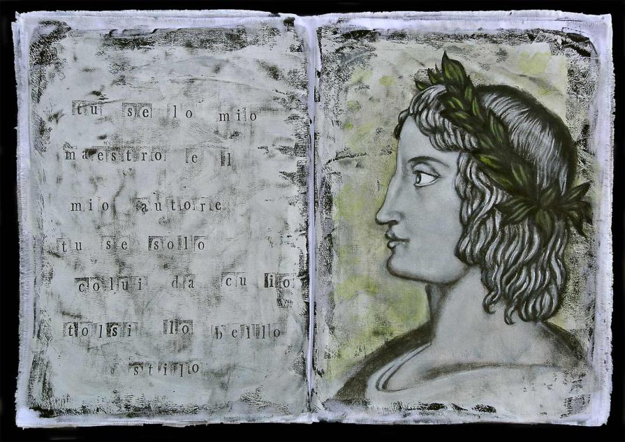 Mixed Media DANTE - Virgilio