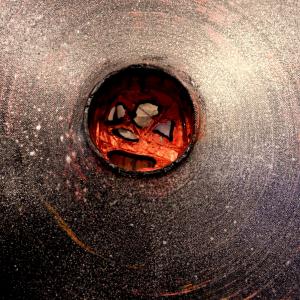 Interazioni cosmiche - particolare del cilindro centrale con specchi Interazioni cosmiche - particolare del cilindro centrale con specchi