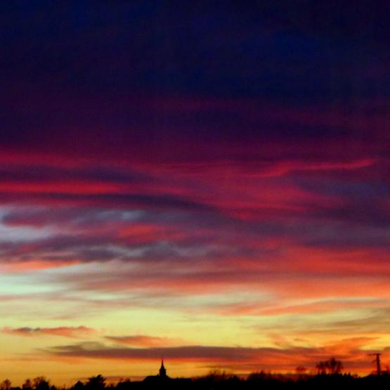Dans le train un soir d'hiver...