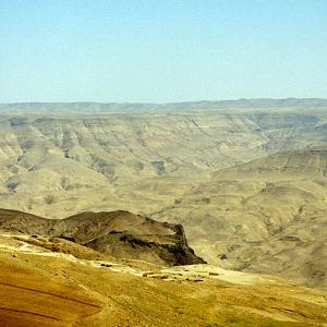 Jordan. Desert and stones