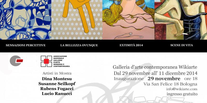 Personal exhibition of D. Montesu , S. Seilkopf, R. Fogacci, L. Ranucci