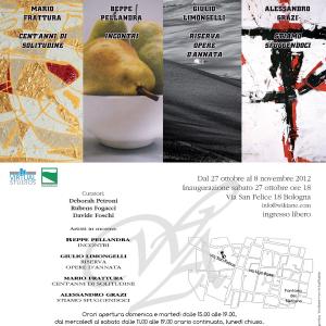 Mostre personali di Giulio Limongelli, Beppe Pellandra, Mario Frattura, Alessandro Grazi