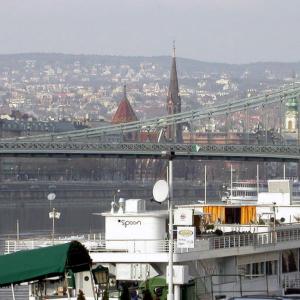 Hungary. Budapest the dark