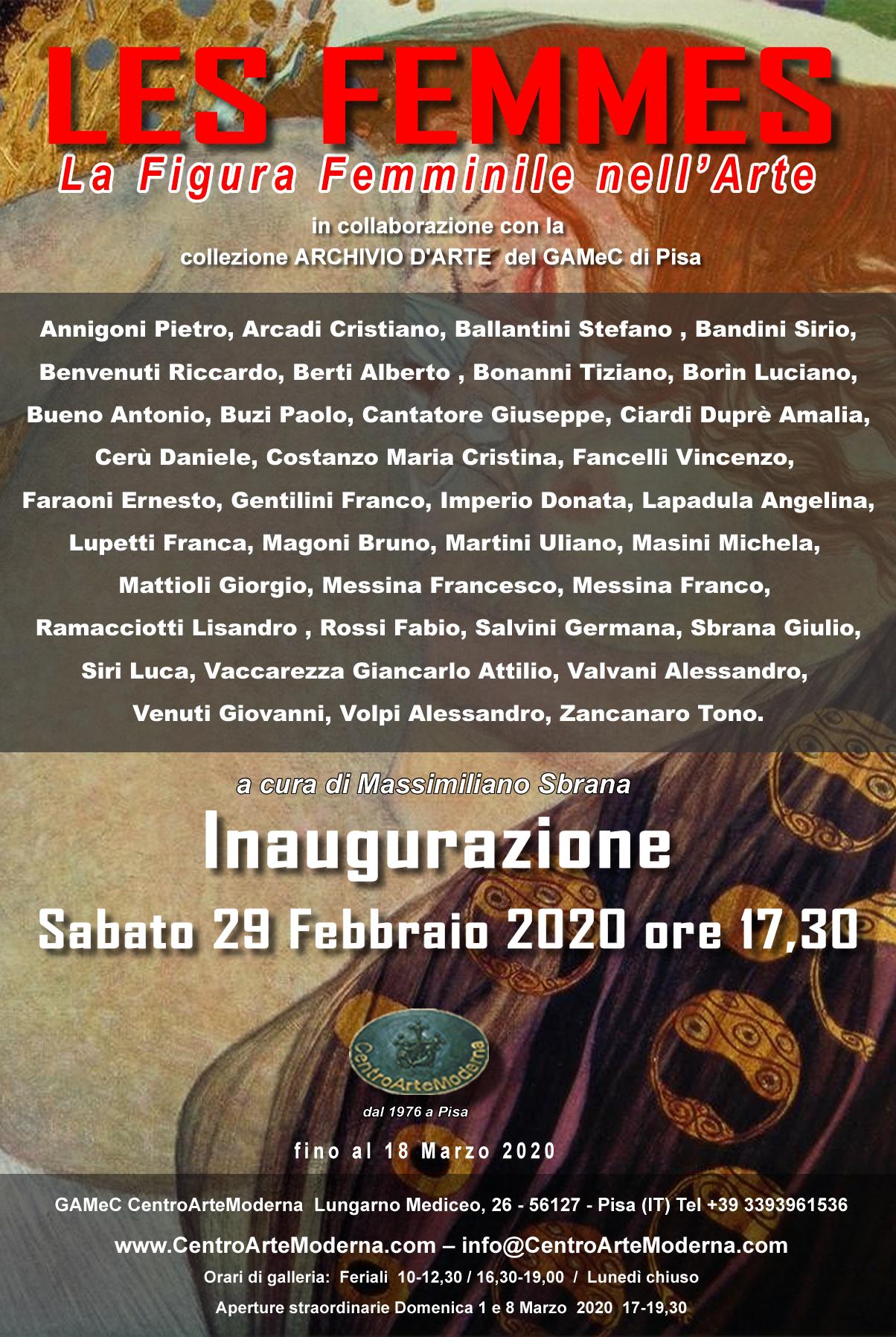 LES FEMMES / La Figura Femminile nell’Arte